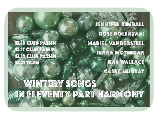 2024 Wintery Songs musicians and TCAN